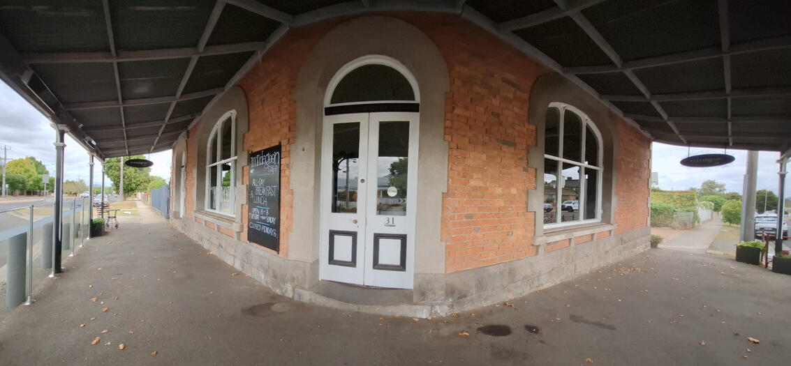 Window cleaning for cafes interior and exterior.